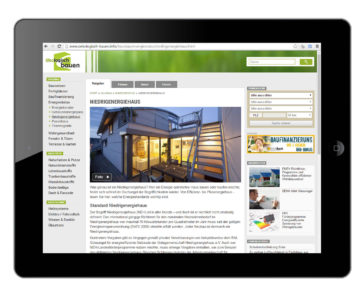 Ökologisch Bauen iPad